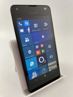 Microsoft Lumia 550 Black Unlocked 8GB 4.7" 5MP Windows Touchscreen Smartphone - Image 1 of 4