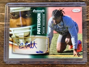 2013 SAGE - Autographs Cordarrelle Patterson #40 Green /50 (AU, RC) - Picture 1 of 2