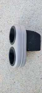 Classic Consoles Cup Holder Plug And Chug Scarlet Gray Mustang 1987-1997 - Picture 1 of 3