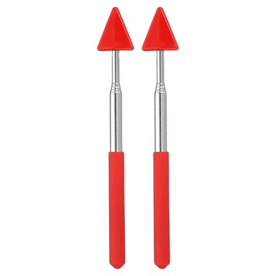2 x Palo puntero telescópico para profesores flecha maestro puntero 27 pulgadas rojo Foto 1 de 4
