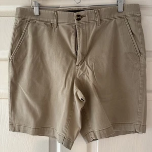 Sonoma Flexwear Herrenshorts vorne flach, 9" Schrittlänge, khaki, Größe 36 - Bild 1 von 2