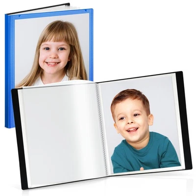 Carpeta Portafolio para Fotos 8x10 (Azul), Poli Plástico 8 x 10 Presentación de Arte... Foto 1 de 4