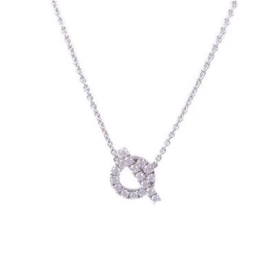 Collar Colgante HERMES Finesse Oro Blanco 18K Diamante Foto 1 de 4