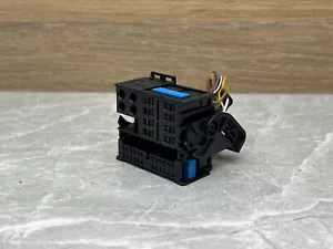 BMW OEM MASK CCC CIC NBT EVO ID5 ID6 Enchufe trasero Conector Enchufe Carcasa 16 POL - Imagen 1 de 6