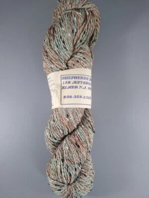 Hilo de algodón hilado Nubby 2 capas 288 yardas turquesa tostado - Nuevo Foto 1 de 4