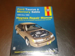 New in Plastic Haynes Repair Manual 36074 1986-1995 Ford Taurus Mercury Sable - Picture 1 of 2
