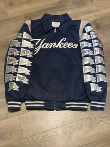 Genuine Merchandise G3 NY Yankees 27th World Series Champions Varsity Jacket L