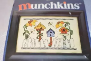 Birdhouses con girasoles"" KIT DE PUNTO DE CRUZ CONTADO MUNCHKINS #357 - Imagen 1 de 1