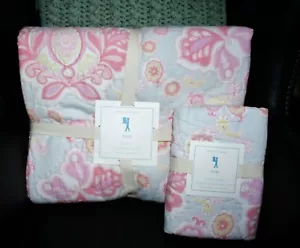 POTTERY BARN KIDS ELYSE QUILT & SHAM - TWIN - Picture 1 of 2