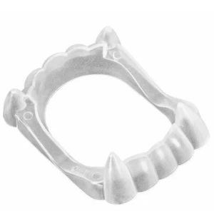 Glow-in-the-Dark Plastic Vampire Fangs - 72 Count - Picture 1 of 3