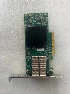 Carte réseau DELL CX4121C ConnectX-4LX 0MRT0D 020NJD 25 Go double port - Photo 1/2