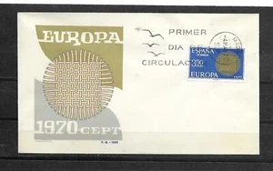 EDIFIL 1973 EUROPA AÑO 1970 SOBRE PRIMER DIA DE CIRCULACION SPD - Imagen 1 de 1