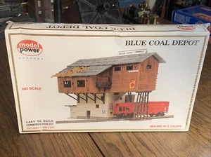 Model Power Blue Coal Depot HO Scale Kit OUT OF PRODUCTION - Picture 1 of 6