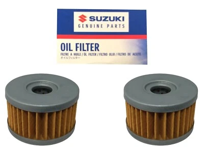 Filtro de aceite original Suzuki 16510-37450 - Paquete de 2 Foto 1 de 4