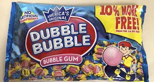 DUBBLE BUBBLE Original Flavor Bubble Gum - 17.6 OZ (1.1 LB) - FREE SHIPPING - Picture 1 of 1