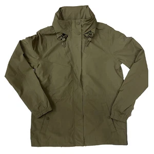Timberland Men's Olive Green Waterproof Hooded Jacket A5WSH Size (S) - Picture 1 of 6