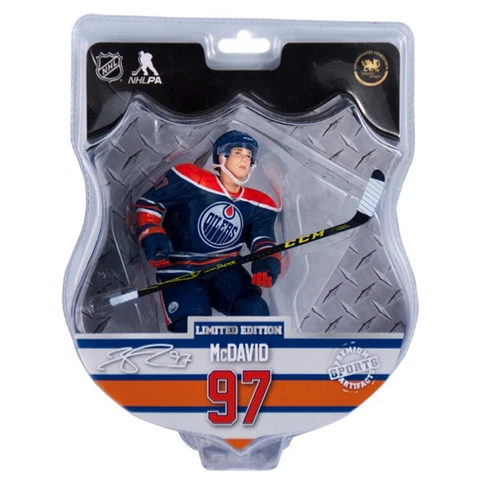 Imports Dragon NHL Connor McDavid Edmonton Oilers Figurine Cover