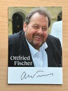 Tarjeta de autógrafo de Ottfried Fischer original firmada #8380 - Imagen 1 de 1