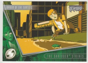2003 Fleer Teenage Mutant Ninja Turtles Shredder Strikes 18 Origin TMNT 0043