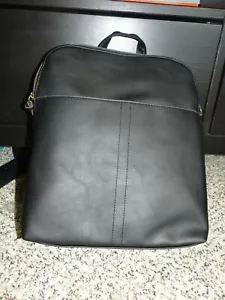 Office Depot® Brand Shelly Top-Zip Backpack With Front Pocket, Black - Picture 1 of 5