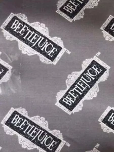 Nuovo Beetlejuice Tessuto Cotone Burton Fat Quarter 18”x21” FQ - Foto 1 di 1