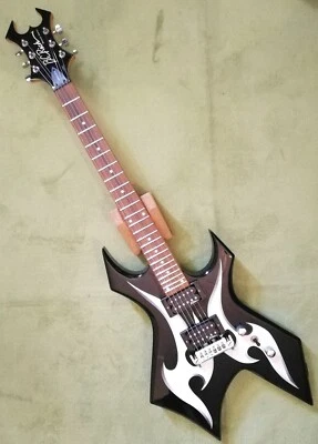 BC Rich Warlock Metal Master Tribal Fire 2000s Kerry King SLAYER  - Imagen 1 de 4