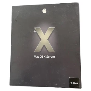 Apple Mac OS X Server 10-Client License Sealed Box - Server Software Package - Picture 1 of 8