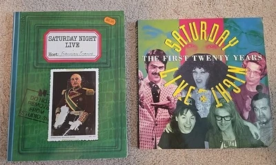 Vtg 1977 SATURDAY NIGHT LIVE Script Book And SNL 1st 25 Years - Image 1 of 4