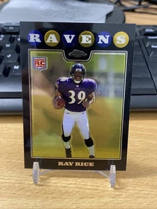 2008 Topps Chrome Ray Rice Rookie RC #TC187 Ravens - Picture 1 of 3