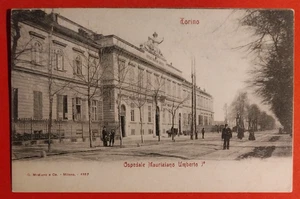 POSTCARD TURIN MAURITIAN HOSPITAL UMBERTO I (C 86) - Picture 1 of 2