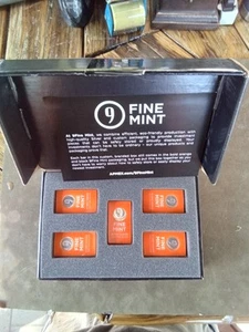 9Fine Mint Complete Boxed Set of 5 -10oz Bars, Bars Have Never Been Opened! - Picture 1 of 13