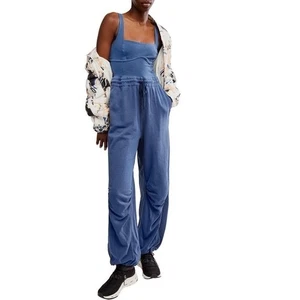 NUEVO Movimiento Free People FP Para Mujer Inbound Una Pieza Azul Marino Medianoche Talla XL NUEVO CON ETIQUETAS - Imagen 1 de 16