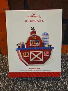 Original Hallmark Andenken Weihnachtsschmuck Arche Noah 2014 - Bild 1 von 11