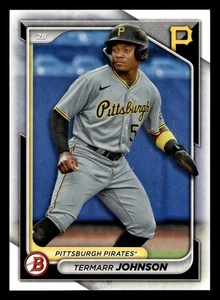 Termarr Johnson 2024 Bowman Prospect #BP-24 Pittsburgh Pirates Rookie RC *017 - Bild 1 von 2