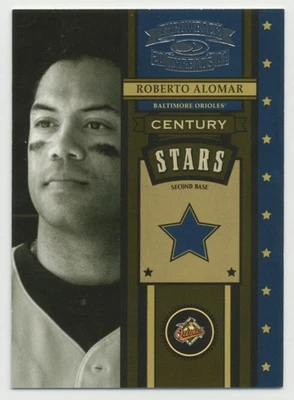 Roberto Alomar 2004 Donruss Throwback Threads Century Stars /1500 #CS-46 - Image 1 of 2