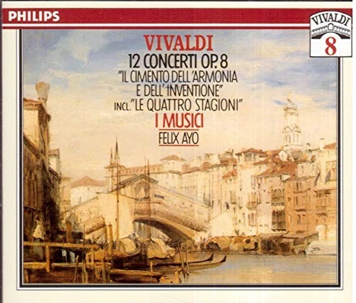 VIVALDI AYO I MUSICI - 12 Concerti, Opus 8 / Four Seasons - 2 CD - **VG** - Image 1 of 1