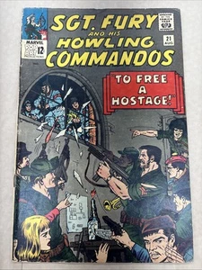 Sgt Fury and His Howling Commandos #21, 1965 Marvel Comics - Bild 1 von 9