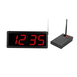 Wireless Pager System 5 Modes High Definition English Language Broadcast R IDM - Zdjęcie 1 z 12