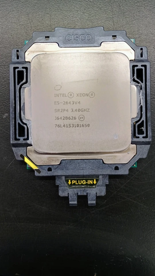 Procesador CPU Intel Xeon E5-2643 V4 3,4 GHz 6 núcleos 20 MB LGA2011-3 135 W SR2P4 Foto 1 de 2