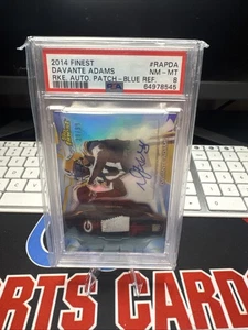 2014 Topps Finest Davante Adams RPA RC Rookie Patch AUTO PSA 8 NM Refractor - Bild 1 von 2