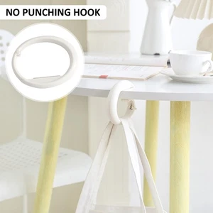 Hanging Bag Hook Foldable Bag Table Hooks Portable Travel Handbag Hangers tuWUY - Picture 1 of 9