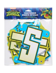 Teenage Mutant Ninja Turtles (TMNT) Birthday Party Supplies - SHELL-EBRATE! Ban - Picture 1 of 2