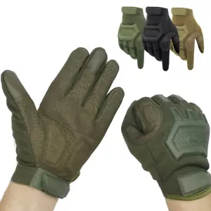 Motorcycle Motorbike Racing Riding ATV Off-Road Full Finger Touch Screen Gloves - Foto 1 di 23
