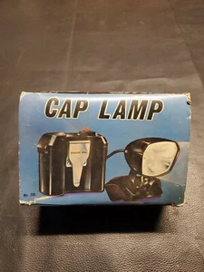 Vintage Red Spot Cap Lamp No.399 Made in Hong Kong with Original Box - Picture 1 of 9