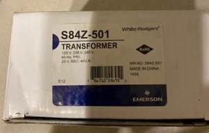 White Rodgers/EMERSON S84Z-501 Transformer Primary:120V,208V,240V - Picture 1 of 1
