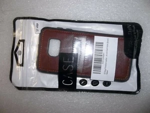Samsung S7 Edge ultra slim fashion case protective leather w/ cash holder NEW ! - Picture 1 of 5