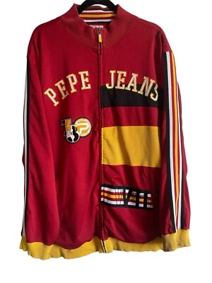 Sudadera/chaqueta vintage Y2K Pepe Jeans cremallera completa talla XL Foto 1 de 4