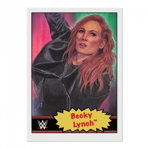 JUEGO LIVING TOPPS WWE # 60 BECKY LYNCH - Imagen 1 de 2