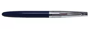 Blue with platinum fountain pen - Picture 1 of 8
