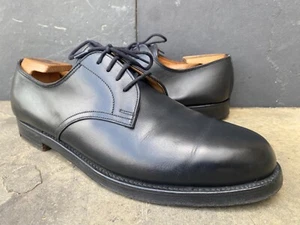 Neuwertig schwarz Alt Wien x Crockett Jones Leder London - Oxford Gr. 8,5 E | US 9,5 - Bild 1 von 10